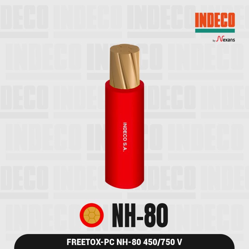 Cable NH-80 rojo - INDECO
