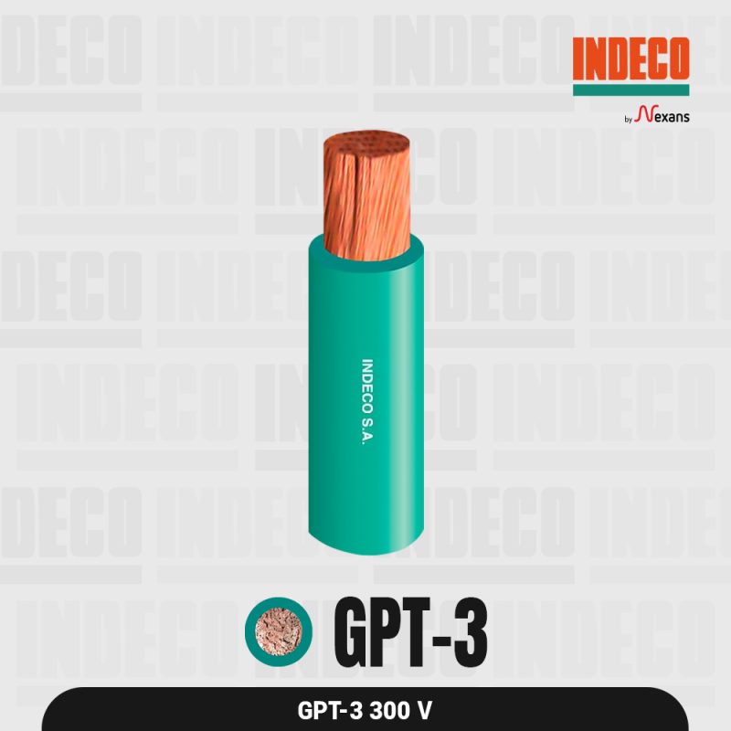 Cable automotriz GPT verde - INDECO