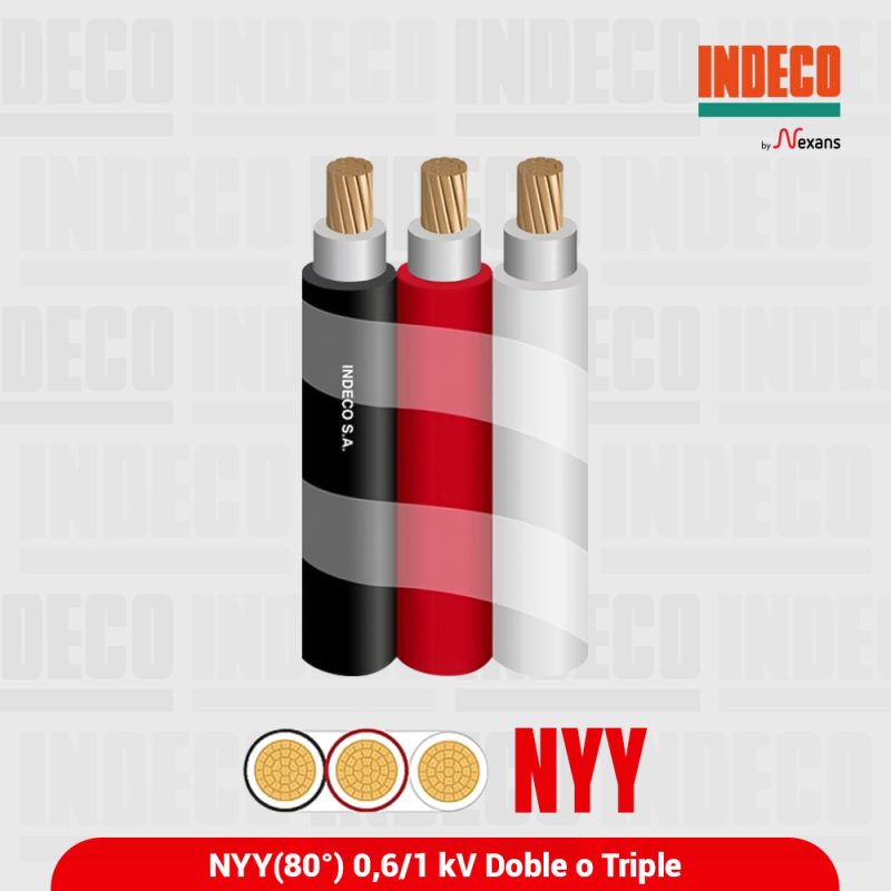 Cable NYY triple - INDECO