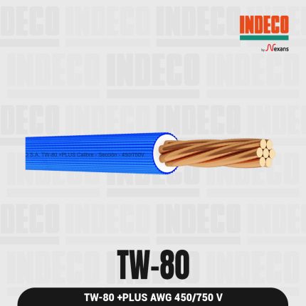 Cable TW-80 Azul - INDECO