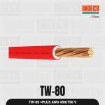 Cable TW-80 Rojo - INDECO