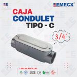 CAJA CONDULET TIPO-C 3/4"