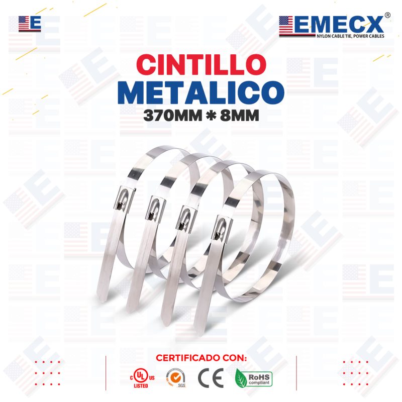 CINTILLO METALICO 370X8mm