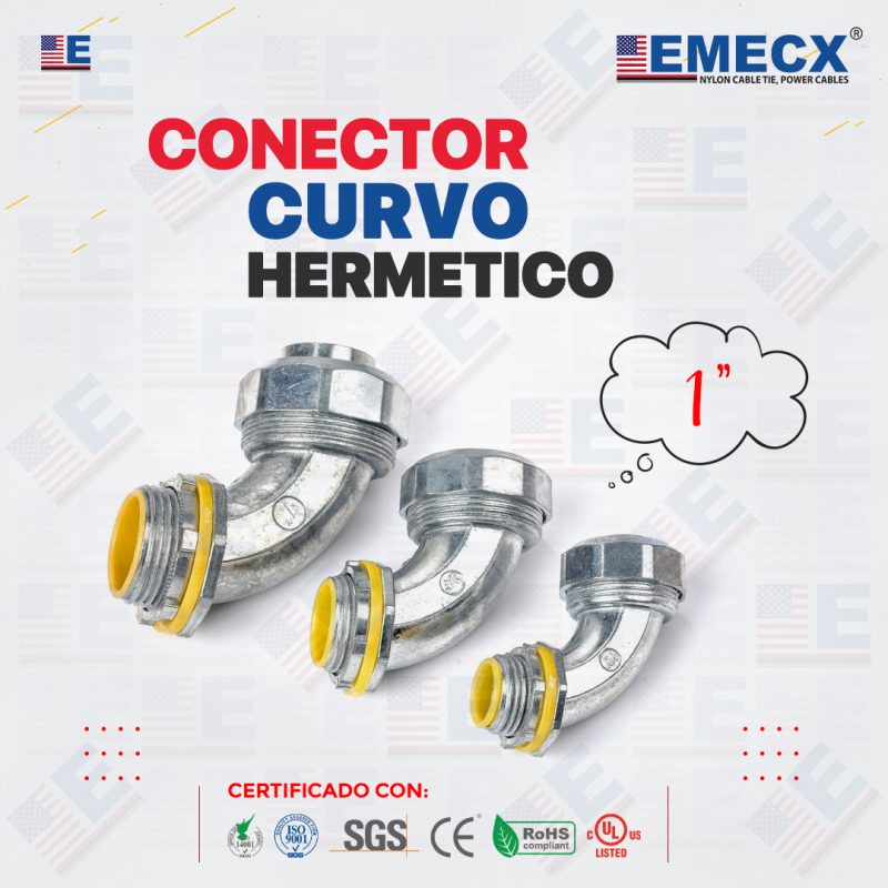 CONECTOR CURVO 1"