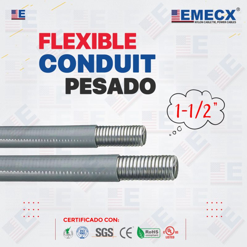 TUBERIA FLEXIBLE 1-1/2" PESADA - CONDUIT