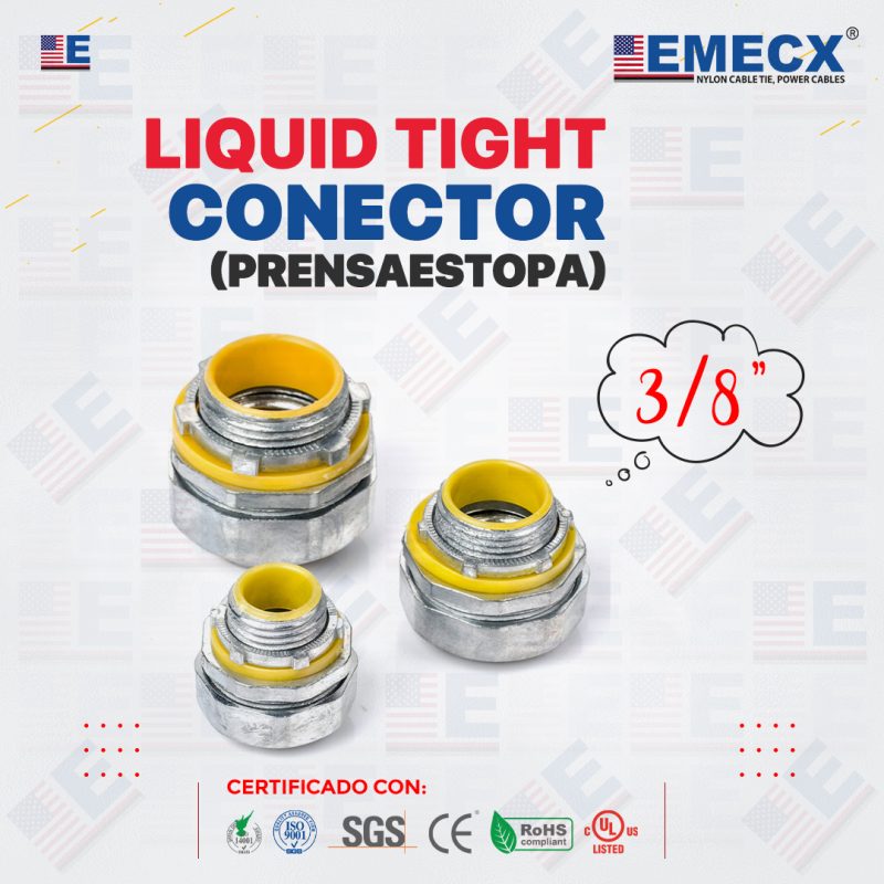 CONECTOR HERMETICO 3/8″ - PRENSAESTOPA