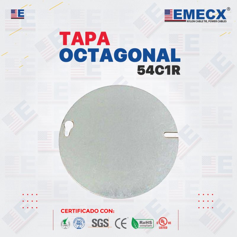 TAPA OCTAGONAL 54C1R