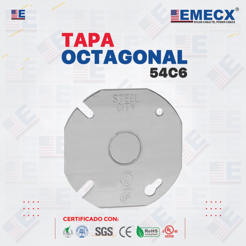 TAPA OCTAGONAL 54C6