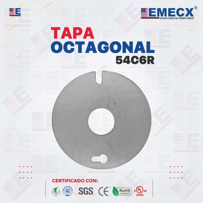 TAPA OCTAGONAL 54C6R