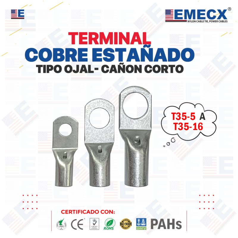TERMINAL OJAL CAÑON CORTO T35