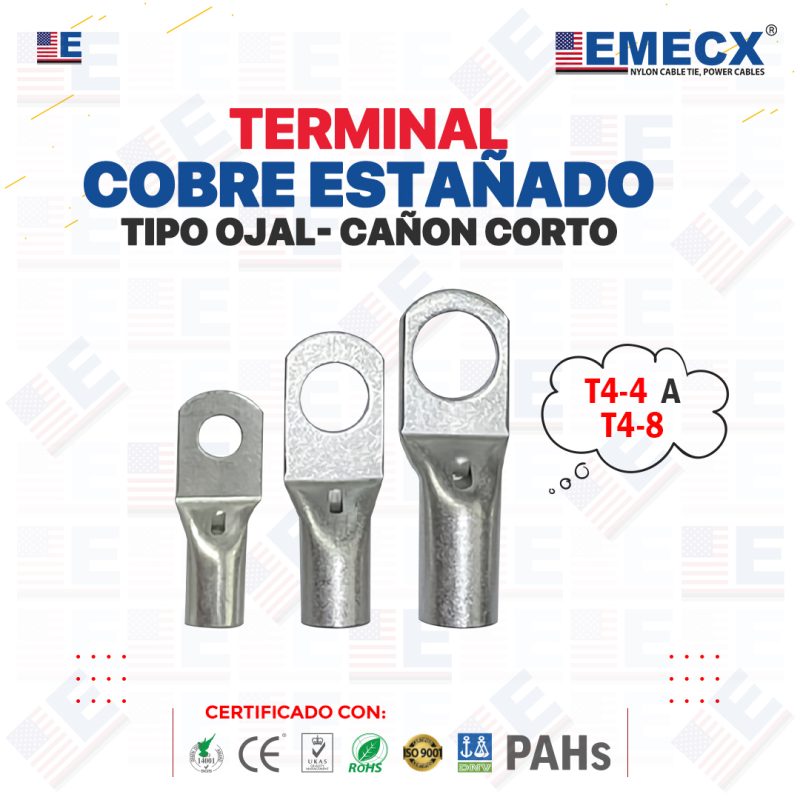 TERMINAL OJAL CAÑON CORTO T4