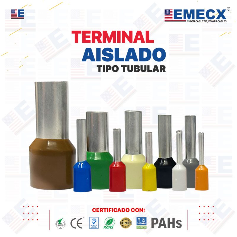 TERMINALES TIPO TUBULAR