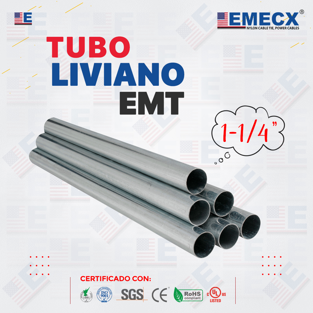 TUBO EMT LIVIANO 1-1/4" - CONDUIT