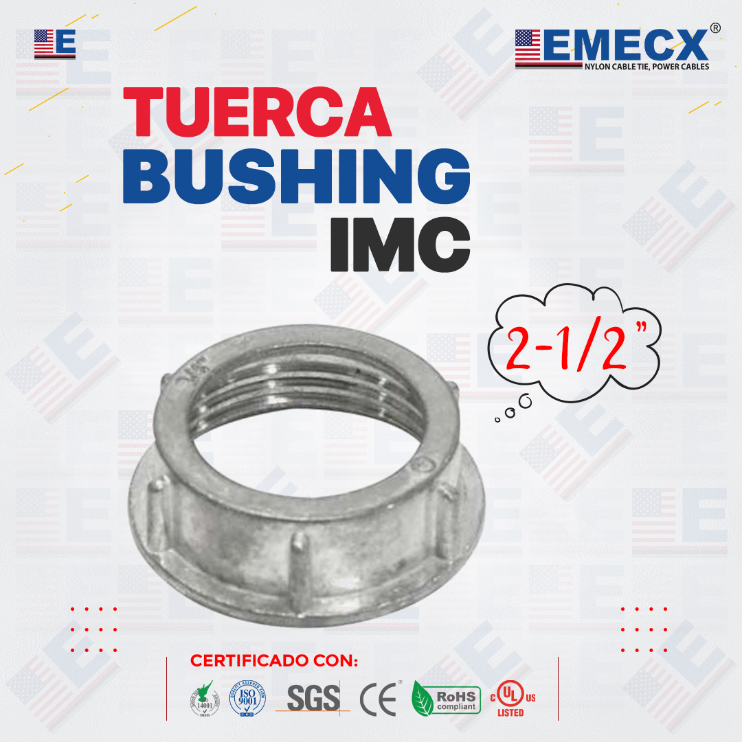 TUERCA BUSHING IMC 2-1-2 TUERCA BUSHING IMC 2-1/2" - CONDUIT