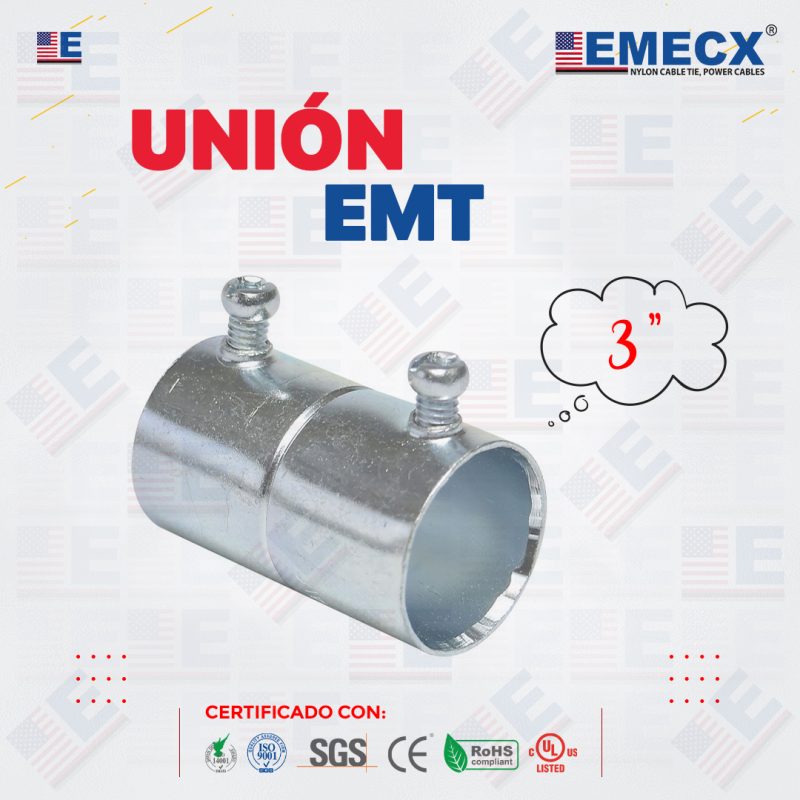 UNIÓN CONDUIT 3" EMT
